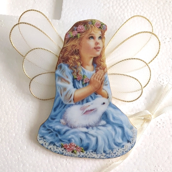 Bradford Editions Angel Christmas Ornament Collection NIB. With Certificate - Picture 4 of 8
